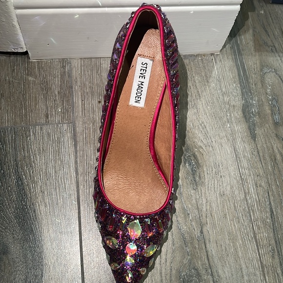 Multicolor pink glitter pumps - Picture 2 of 4